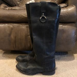 FRYE Jamie Ring Tall Black Boots sz 10